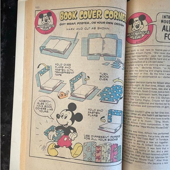 The New Mickey Mouse Club Fun Book | 1977 | Vintage Disney Fan Booklet - Picture 6 of 15